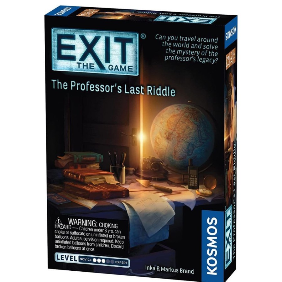 EXIT: The Game Exit Games Professor'S Last Riddle | Toys Family Games