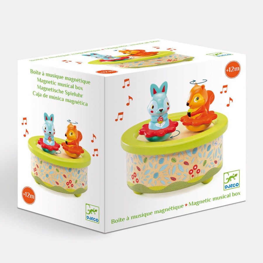 Djeco Djeco Magnetic Music Boxes - Friends | Kids Room Musical Boxes