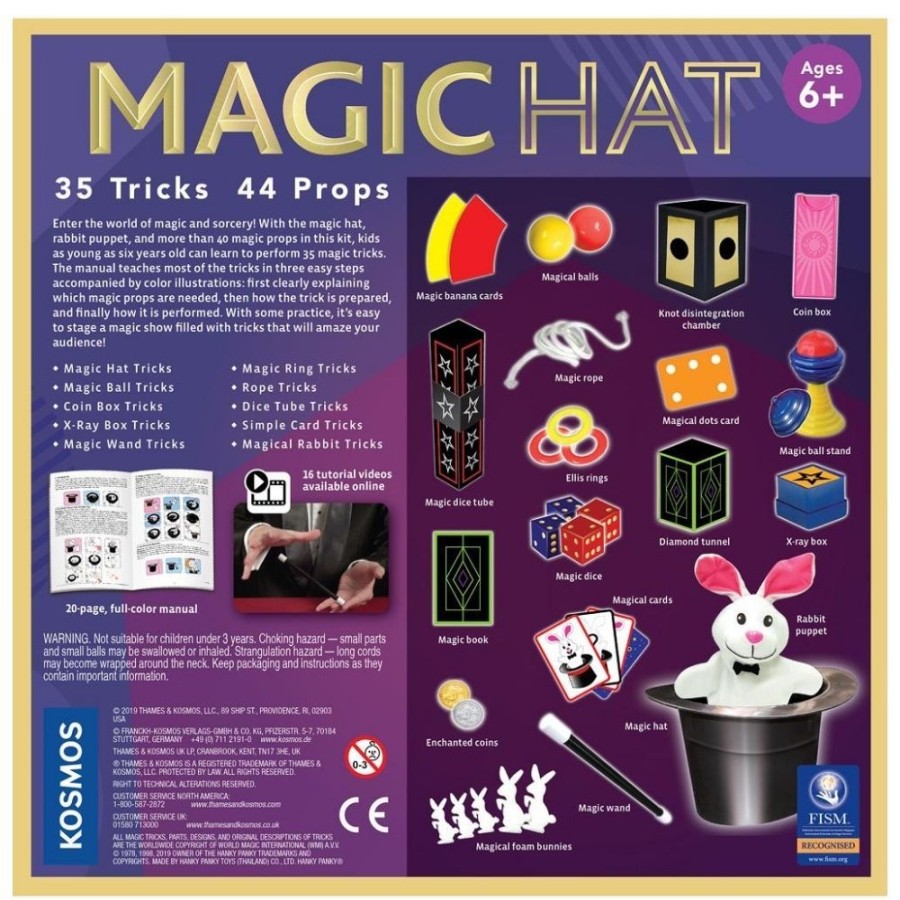 Thames and Kosmos Thames & Kosmos Magic Hat | Toys Kids Magic Sets