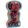 Djeco Djeco 36 Piece Silhouette Puzzle - Bob The Robot - Save 25% | Toys Jigsaw Puzzles