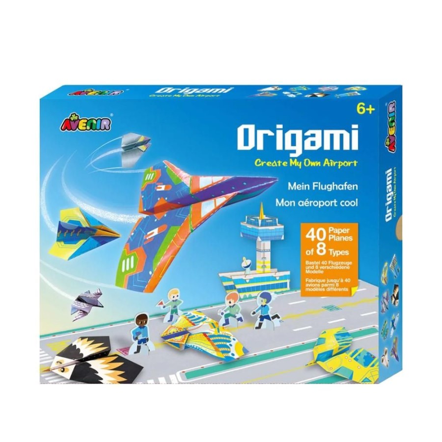 Avenir Arts and Crafts Avenir Origami Kit - Create My Own Airport | Crafts For Kids Crafts For Boys