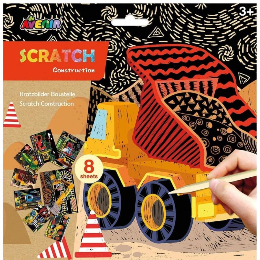 Avenir Arts and Crafts Avenir Scratch - Construction | Crafts For Kids Crafts For Boys