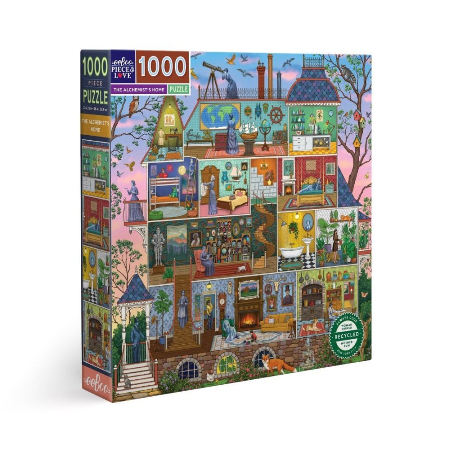 eeBoo Eeboo The Alchemist'S Home - 1000 Piece Puzzle | Toys Jigsaw Puzzles