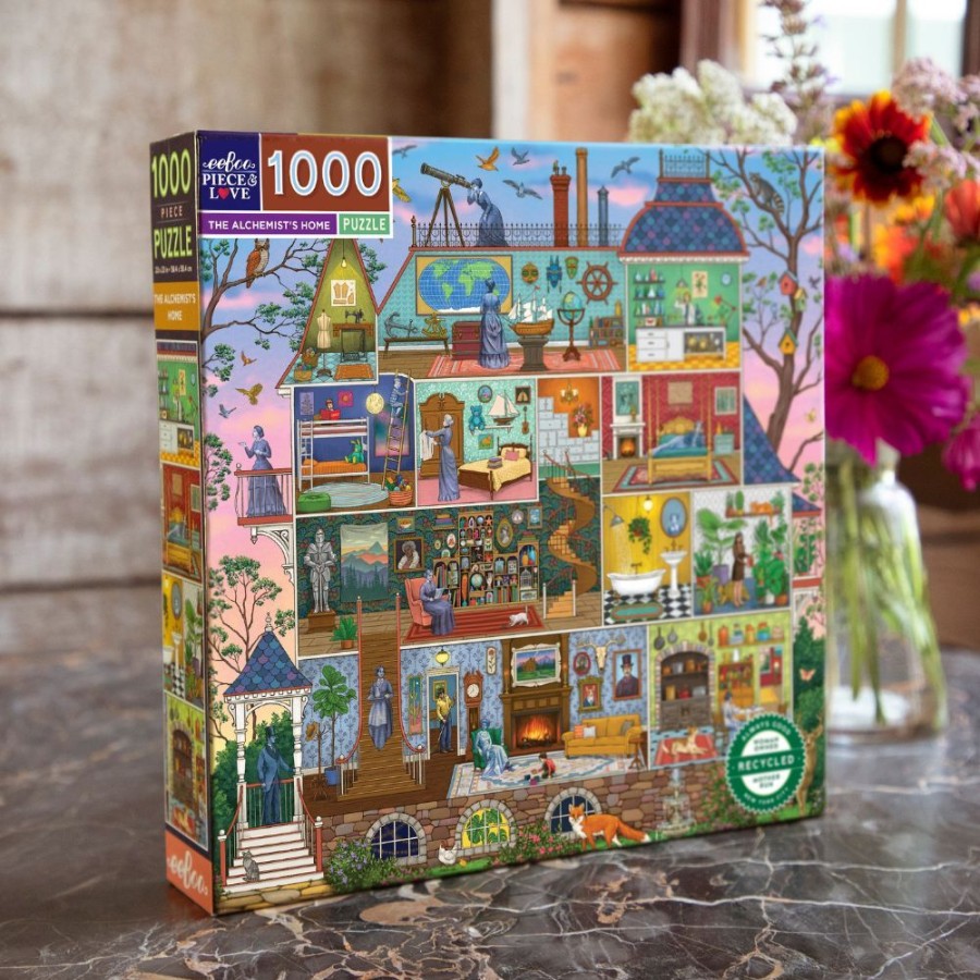 eeBoo Eeboo The Alchemist'S Home - 1000 Piece Puzzle | Toys Jigsaw Puzzles