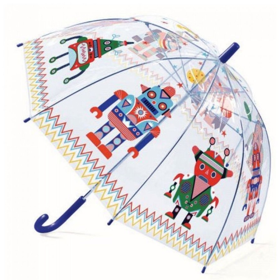 Djeco Djeco Umbrella - Robot | Toys Kites & Umbrellas