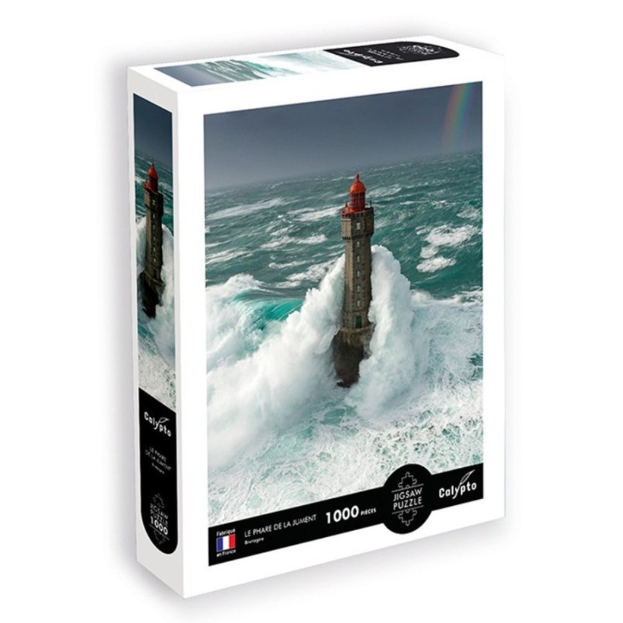 CalyptoNEW! Calypto Jigsaw Puzzle 1000 Piece - Lighthouse Of La Jument | Toys Jigsaw Puzzles