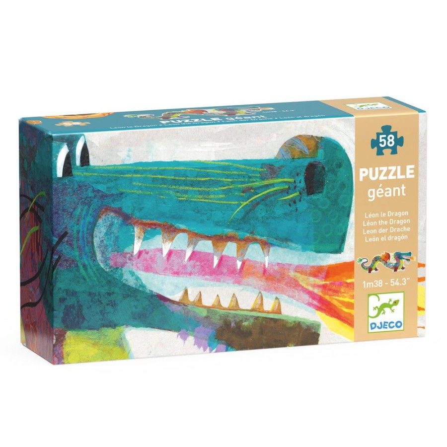 Djeco Leon The Dragon - Djeco Puzzle | Toys Jigsaw Puzzles