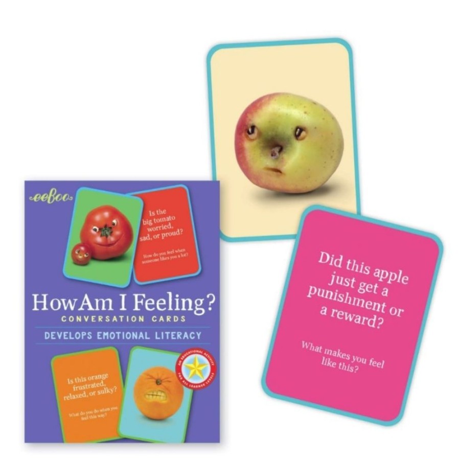 eeBoo Eeboo How Am I Feeling? Conversation Cards | Toys Card Games