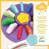 Djeco Djeco 12 Flower Crayons For Little Ones | Kids Art Art Supplies And Easels