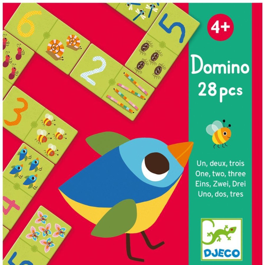 Djeco Djeco Domino - 1, 2, 3 | Toys Classic Games And Toys