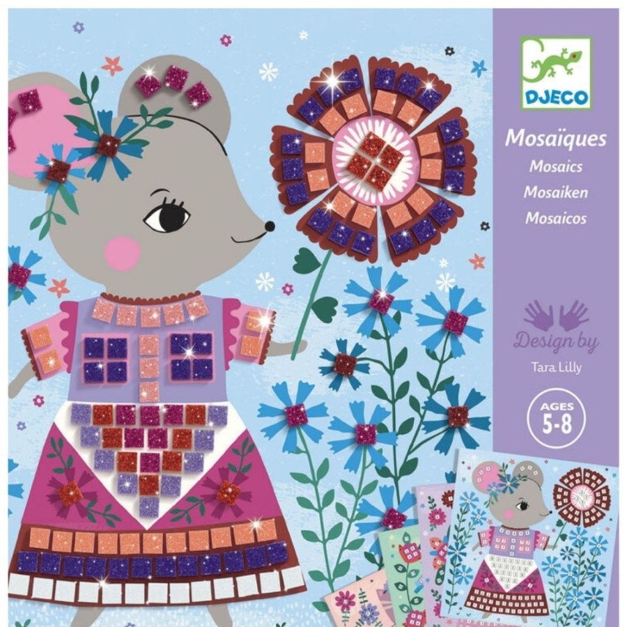 Djeco Djeco Mosaics - Lovely Pets | Crafts For Kids Collages