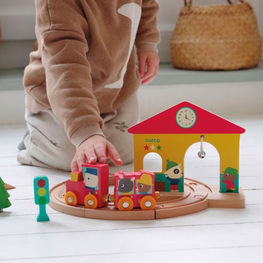 Djeco Djeco Wooden Mini Train | Toys Wooden Toys & Games