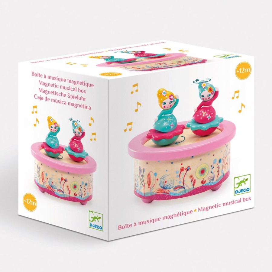 Djeco Djeco Magnetic Musical Box - Flower Melody | Toys Sensory Toys