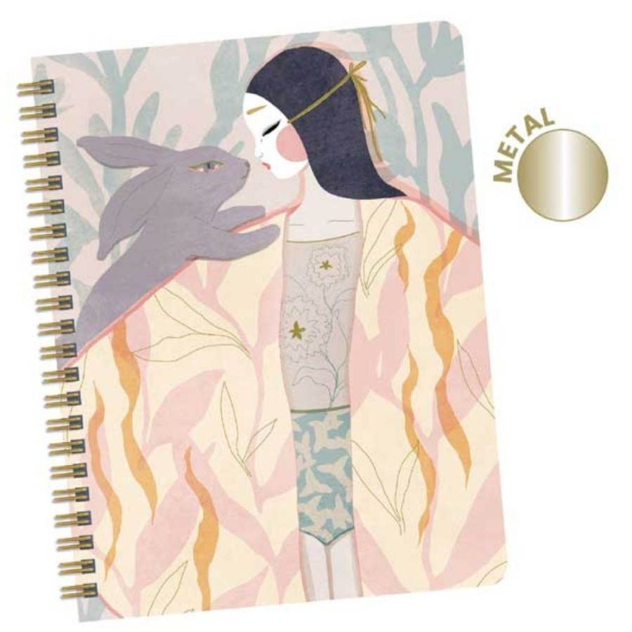 Djeco Djeco Lovely Paper - Spiral Notebook - Izumi | Kids Art Djeco Lovely Paper