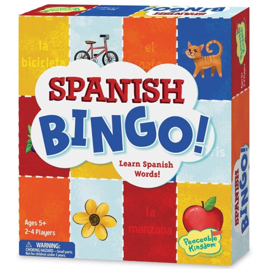 Peaceable Kingdom Peaceable Kingdom Spanish Bingo | Toys Classic Games And Toys