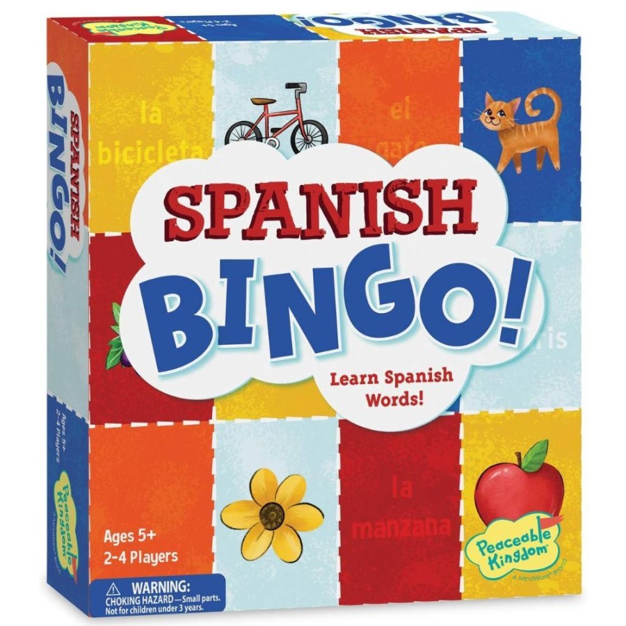 Peaceable Kingdom Peaceable Kingdom Spanish Bingo | Toys Classic Games And Toys