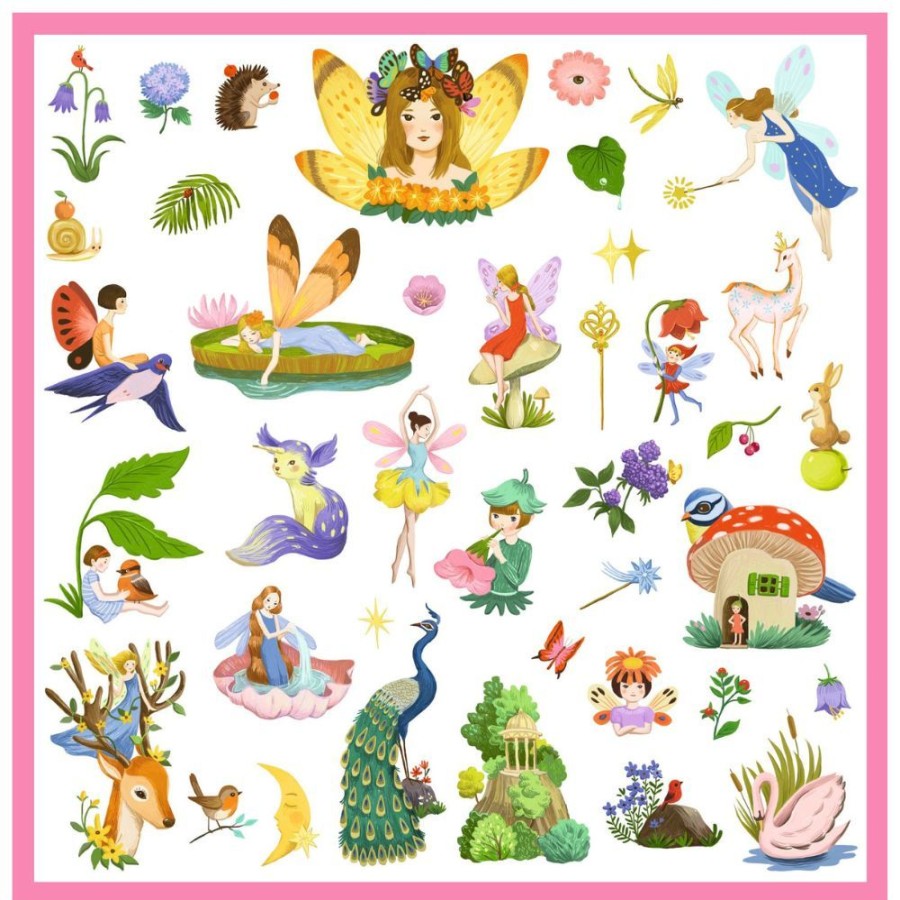 Djeco Djeco Stickers - Fantasy, 160 Stickers | Crafts For Kids Stickers And Transfers