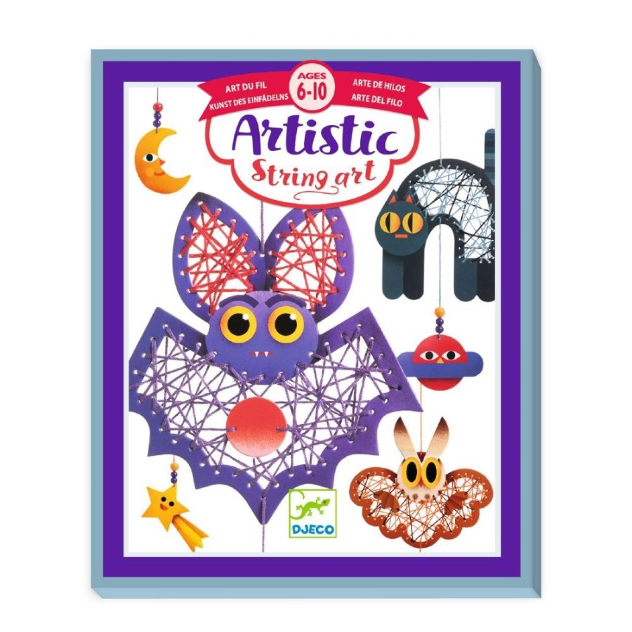 Djeco Djeco Artistic String Art - Night-Time | Crafts For Kids Craft Gift Sets