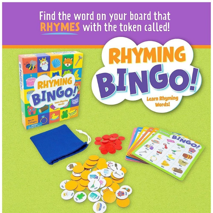 Peaceable Kingdom Peaceable Kingdom Rhyming Bingo | Toys Learning Toys