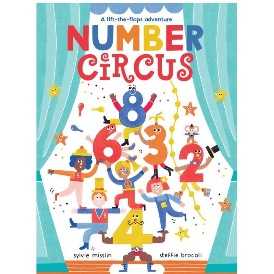 Barefoot Books Number Circus - Build Early Mathematics Skills | Toys Books