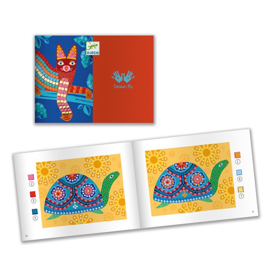 DJECO - By Collection Djeco Mosaics Oaxacan | Crafts For Kids Mosaics For Kids