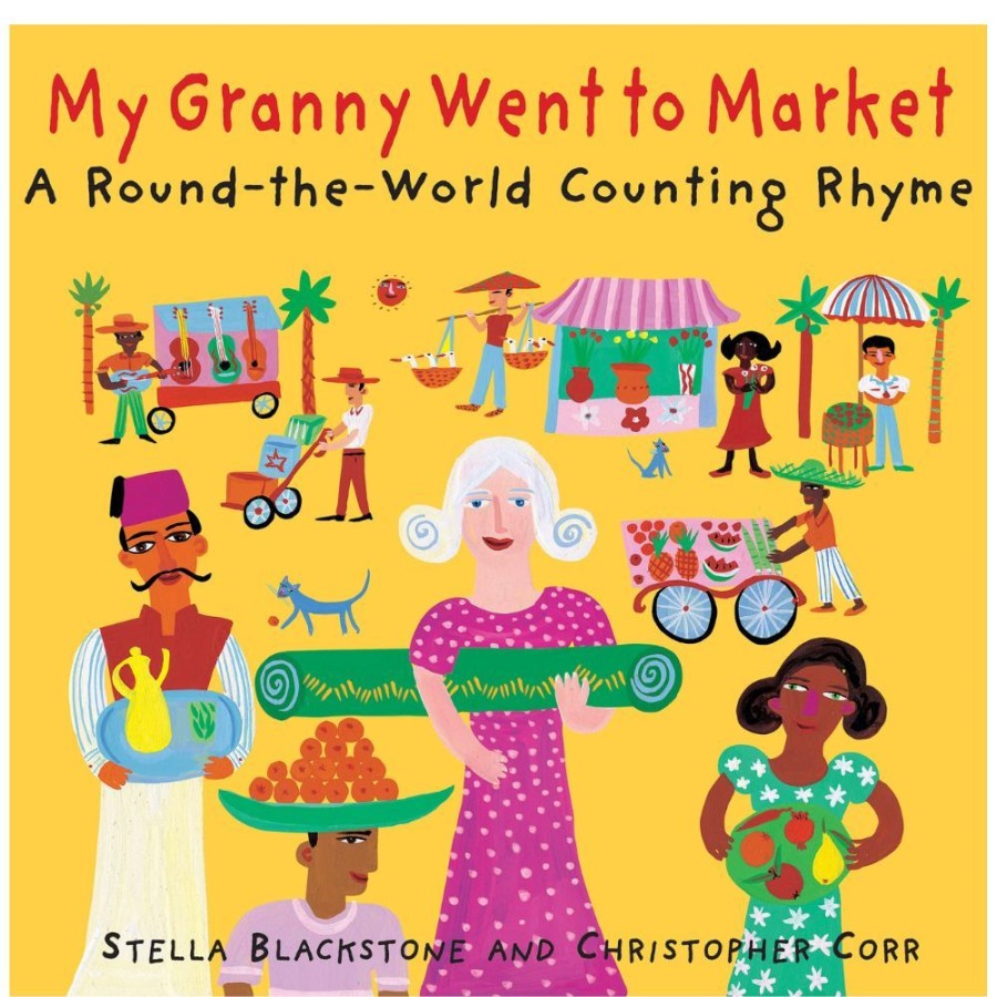 Barefoot Books My Granny Went To Market - A Round-The-World Counting Rhyme | Toys Books