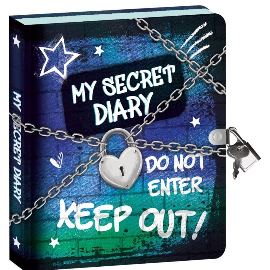 Peaceable Kingdom Peaceable Kingdom Lock & Key Diary - My Secret Diary | Kids Art Stationery And Diaries