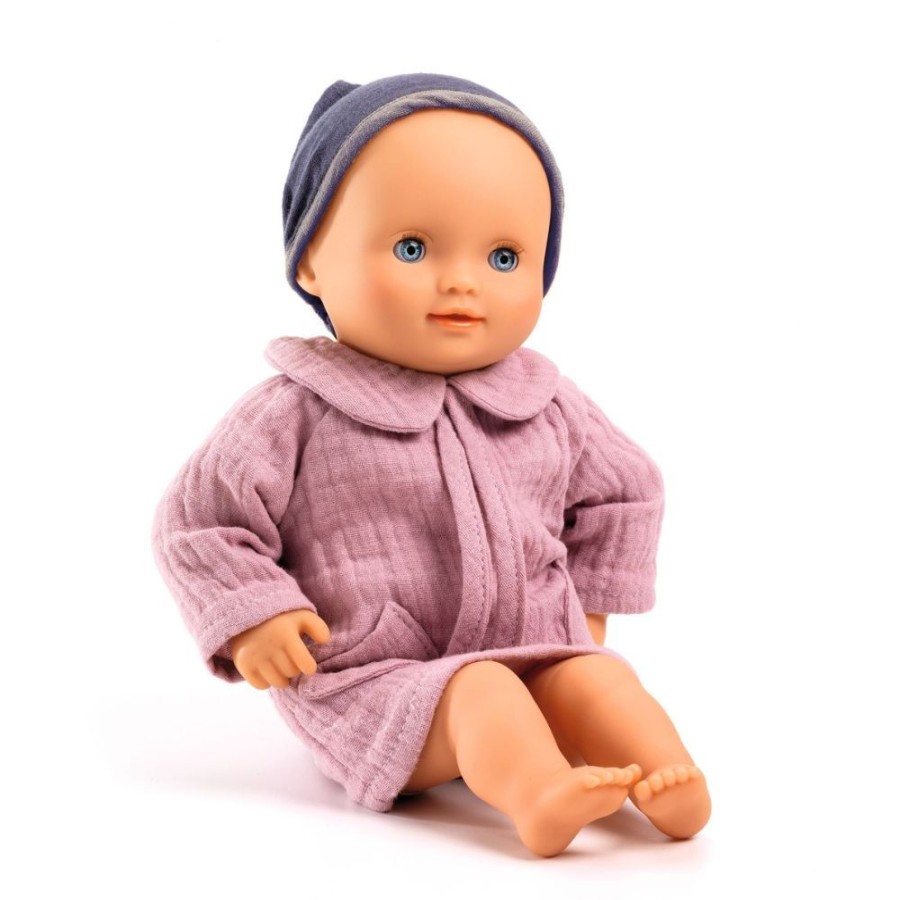 Djeco Djeco Pomea - Dahlia Purple Doll - Suitable From 18 Mths | Toys Dolls, Dolls Houses & Playsets