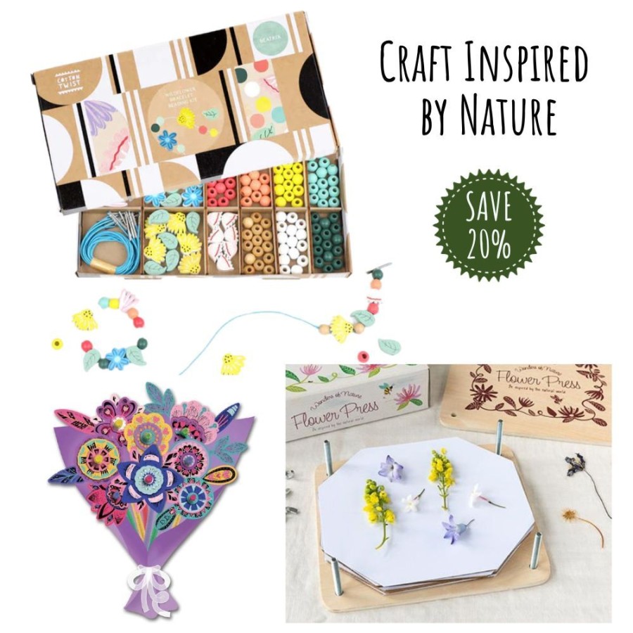 Rex London Inspired By Nature Craft Bundle - Save 20% | Toys Gardening And Nature