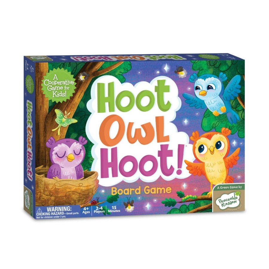 Peaceable Kingdom Peaceable Kingdom Cooperative Game - Hoot Owl Hoot | Toys Family Games