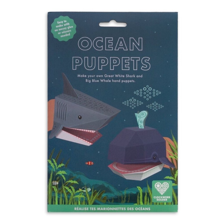 Clockwork Soldier Clockwork Soldier - Create Your Own Ocean Puppets | Crafts For Kids Paper Modelling