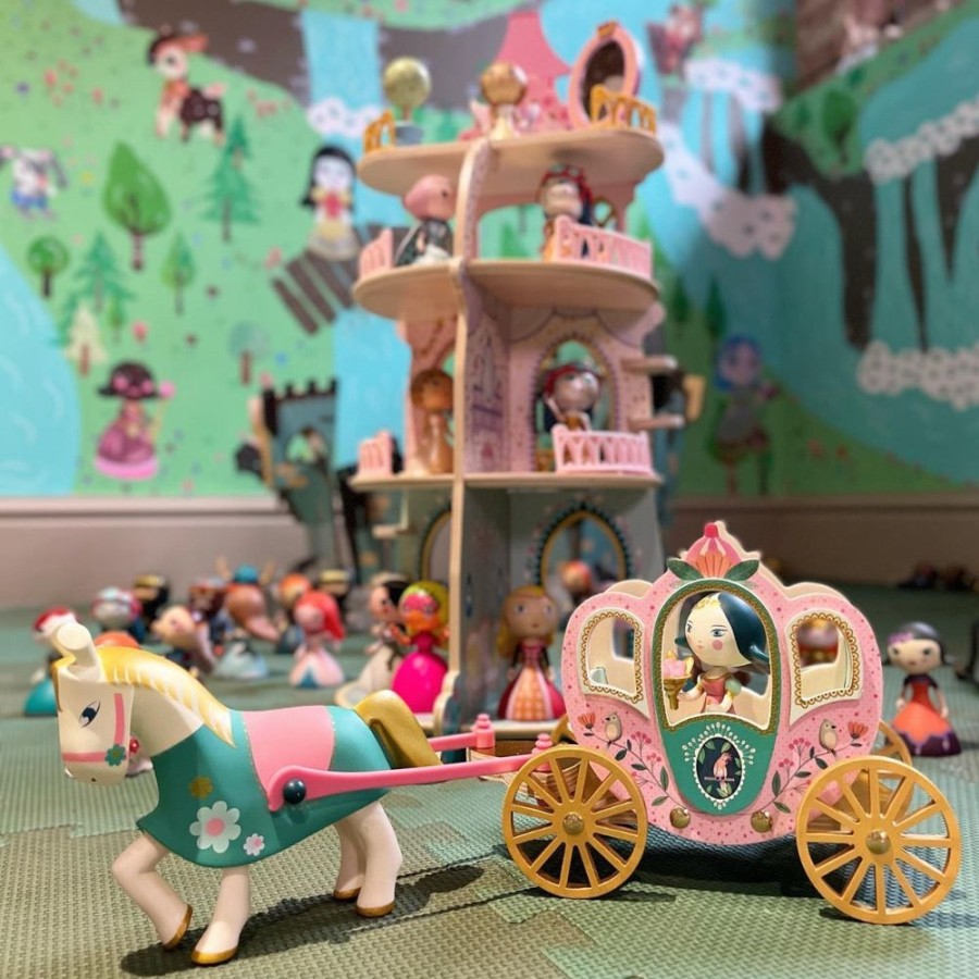 Djeco Djeco Arty Toys Princesses - Mila & Ze Carrosse | Toys Dolls, Dolls Houses & Playsets