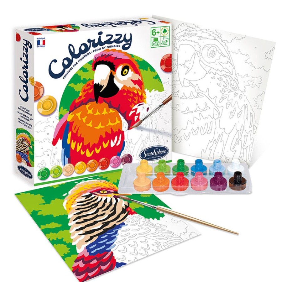 Colorizzy Colorizzy Painting By Numbers Birds | Kids Art Painting By Numbers