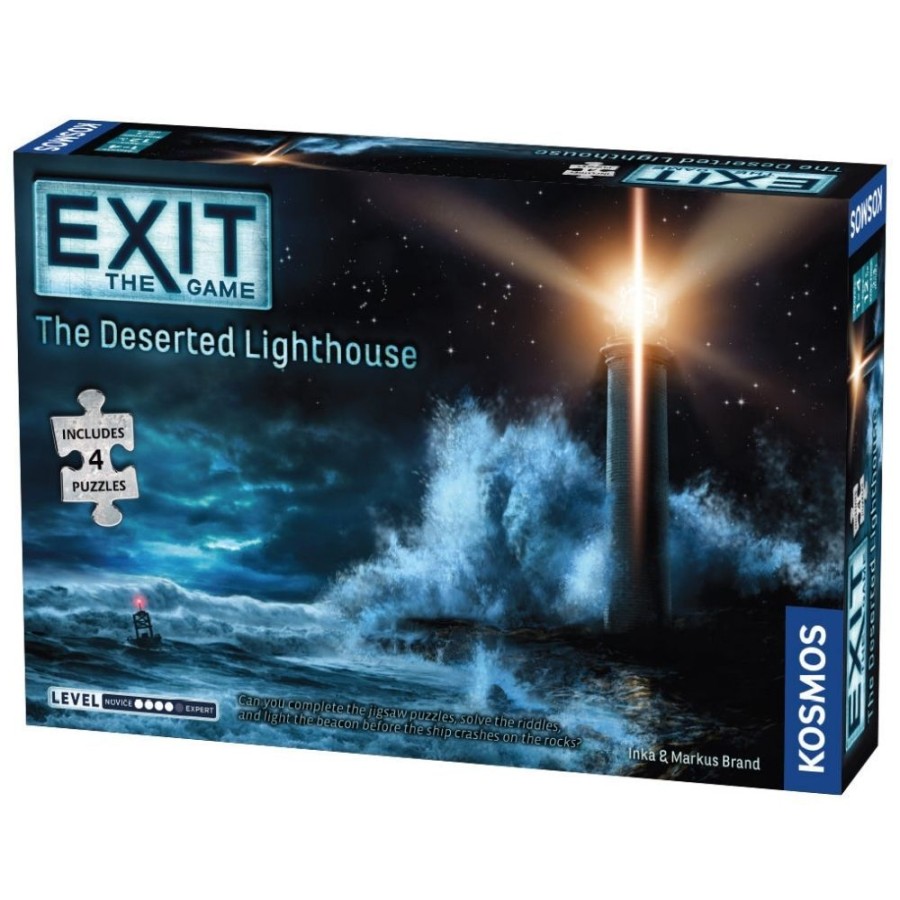 EXIT: The Game Exit Game & Puzzle - The Deserted Lighthouse | Toys Family Games