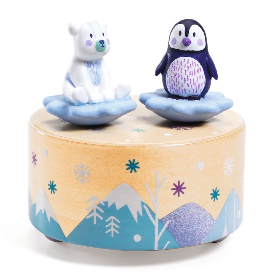 Djeco Djeco Magnetic Musical Boxes - Ice Park Melody | Kids Room Musical Boxes