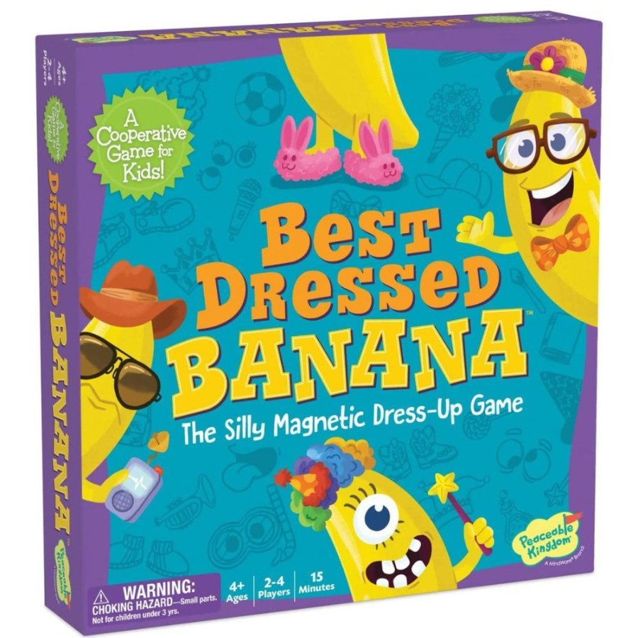 Peaceable Kingdom Peaceable Kingdom Best Dressed Banana | Toys Magnetic Toys