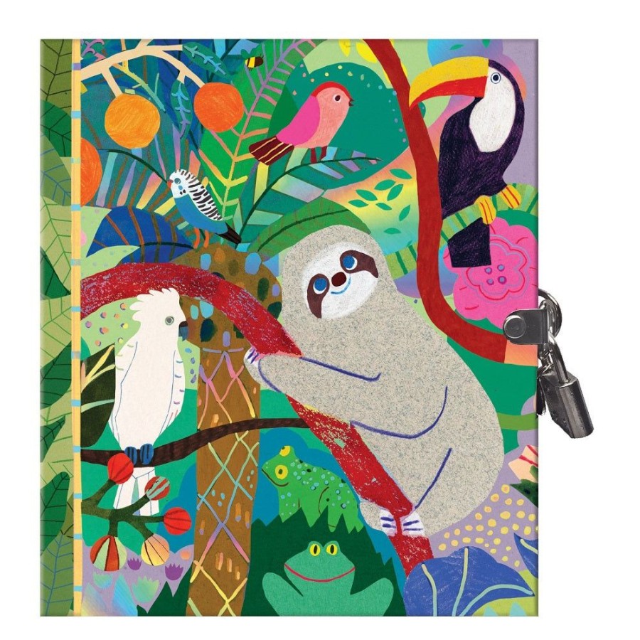 eeBoo Eeboo Sloths Secret Diary | Kids Art Stationery And Diaries