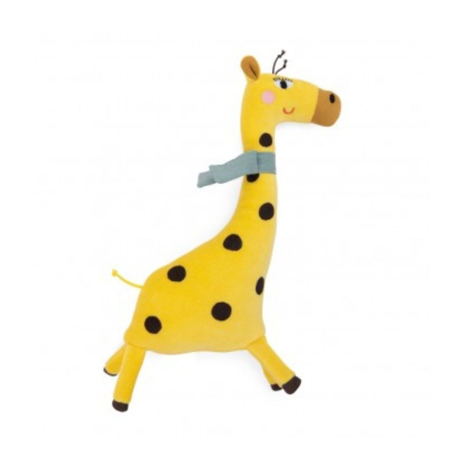 Moulin Roty Moulin Roty Giraffe Rattle - Les Toupitis | Toys Soft Play Toys