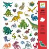 Djeco Djeco Stickers Dinosaurs | Crafts For Kids Stickers And Transfers