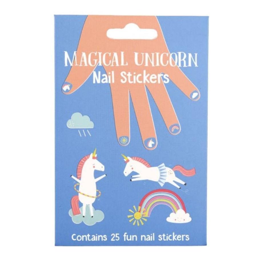 Rex London Rex London Unicorn Nail Stickers | Toys Kids Dressing Up Accessories