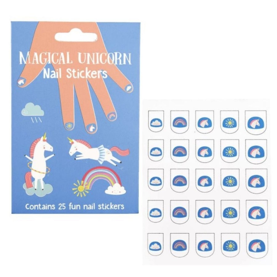 Rex London Rex London Unicorn Nail Stickers | Toys Kids Dressing Up Accessories