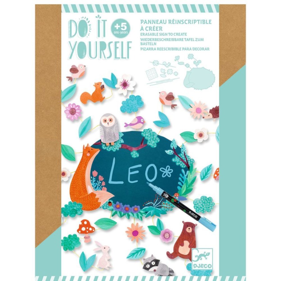 Djeco Djeco Do It Yourself Door Sign - In The Woods | Kids Room Decor & Height Charts