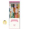 Djeco Djeco Lovely Paper - 10 Lucille Pencils | Kids Art Stationery And Diaries