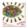 Djeco Djeco Inspired By - A Moment In Time (Rousseau) - A Rub On Transfer Activity | Kids Art Djeco Inspired By