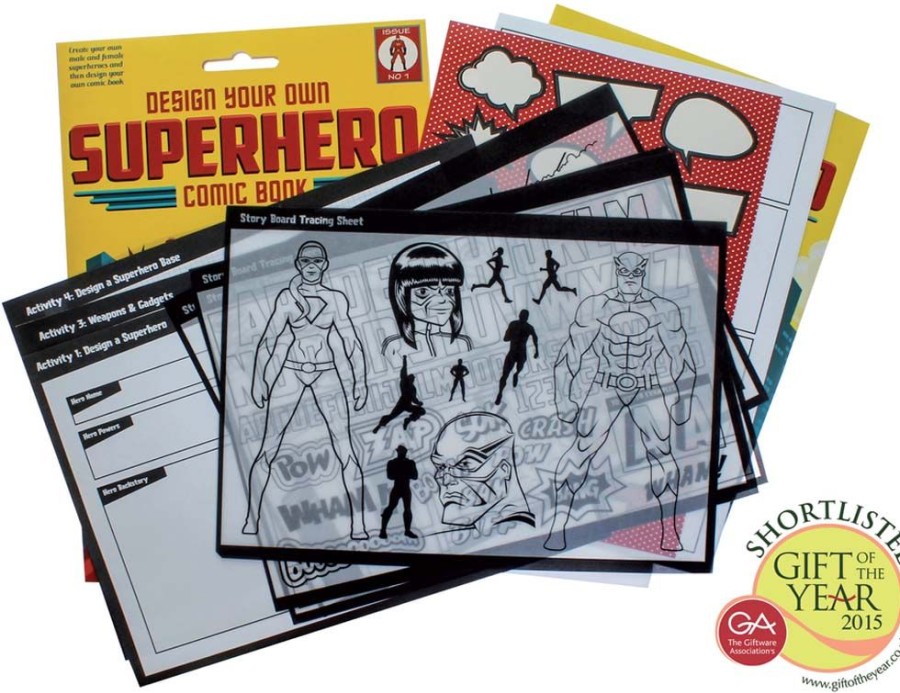 Clockwork Soldier Clockwork Soldier - Design Your Own Superhero Comic Book | Crafts For Kids Paper Modelling