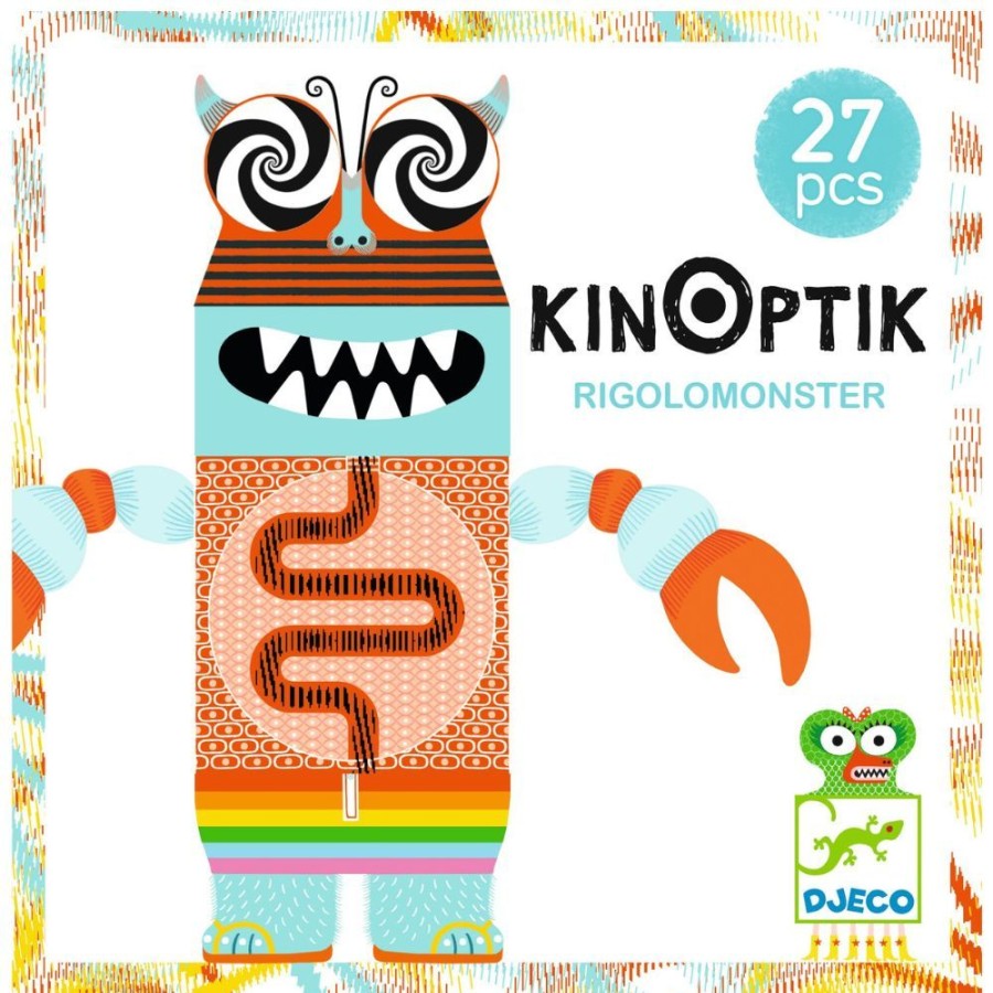 Djeco Djeco Kinoptik - Rigolomonster | Toys Magnetic Toys