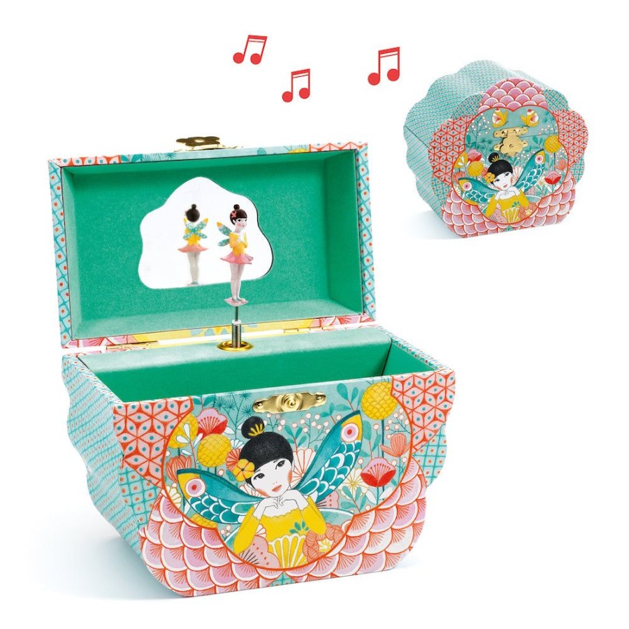 Djeco Djeco Musical Boxes - Flowery Melody | Kids Room Musical Boxes