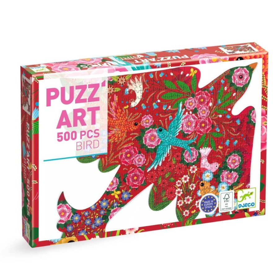 Djeco Djeco Puzz'Art Bird | Toys 500 Piece Jigsaw Puzzles