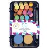 Djeco Djeco Colours For Older Ones - Artist'S Palette Of 50 Gouaches | Kids Art Art Supplies And Easels