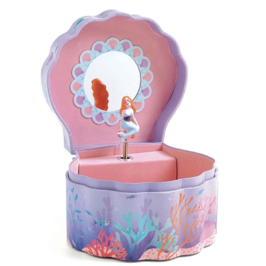 Djeco Djeco Musical Boxes - Enchanted Mermaid | Kids Room Musical Boxes